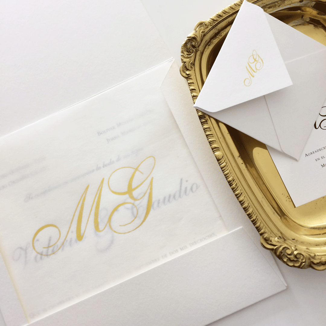 Invitación Premium "Clásica Valeria"