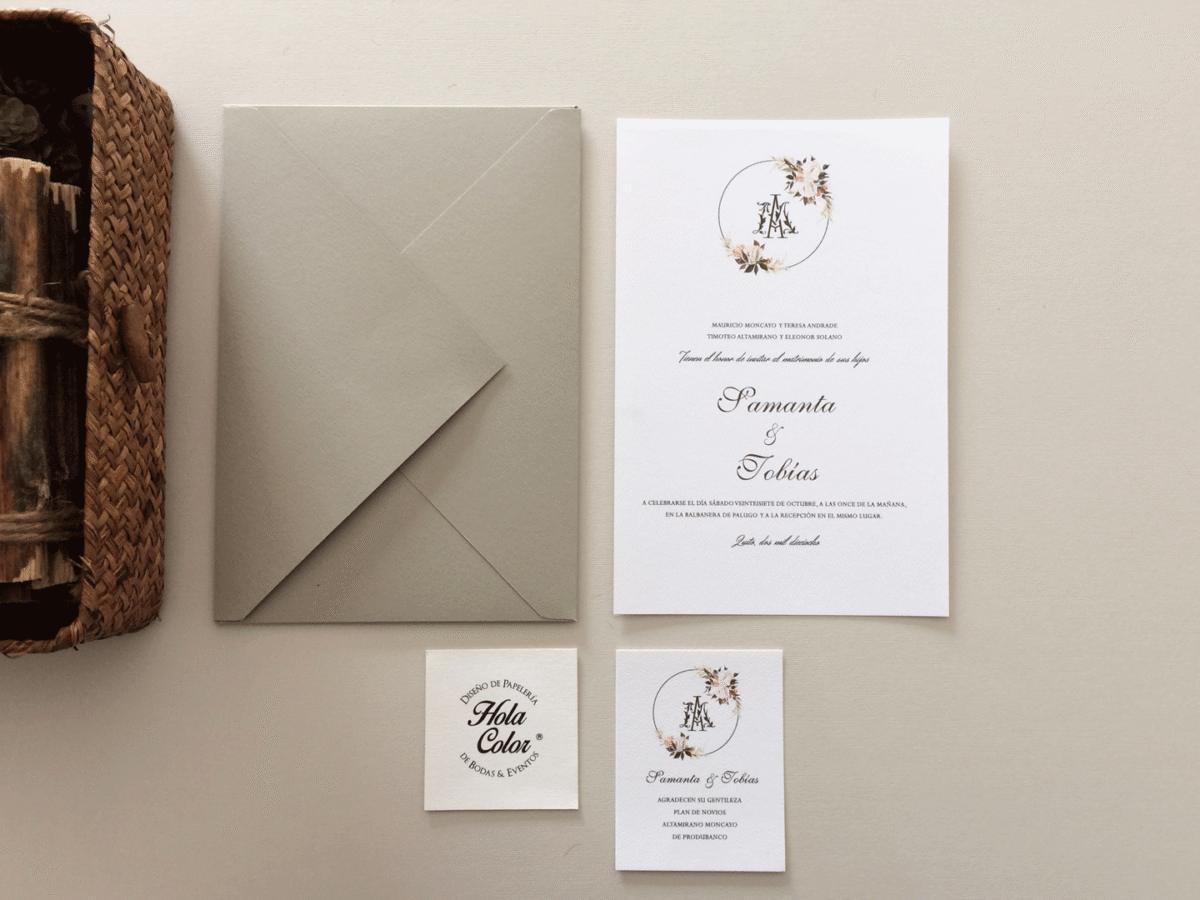 Invitación Velvet  Light