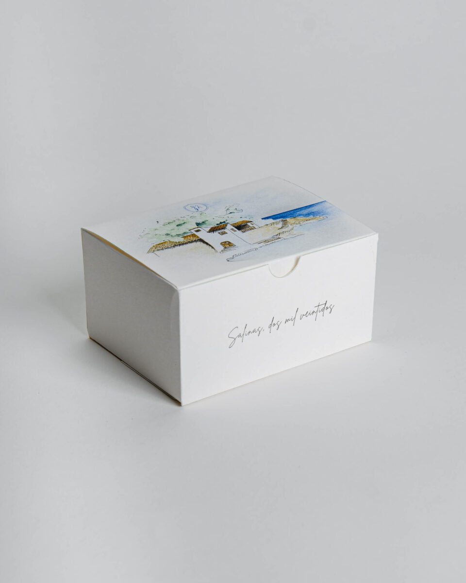 Caja "Acuarela Playa"