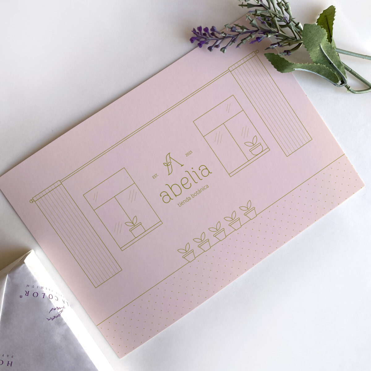 Tarjeta A5 (14,8x21cm)