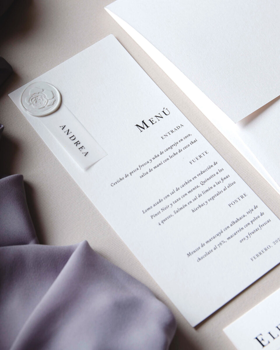 Menús "Serenidad Premium"