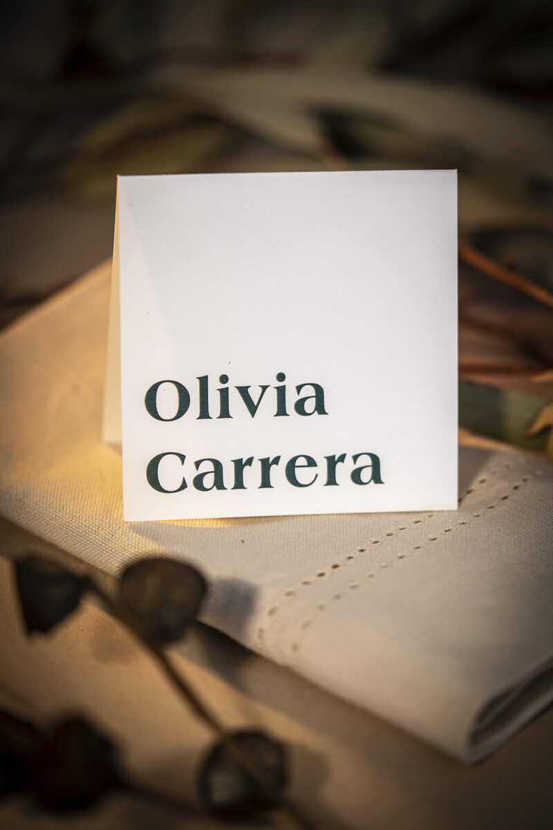 Place Card Olivia