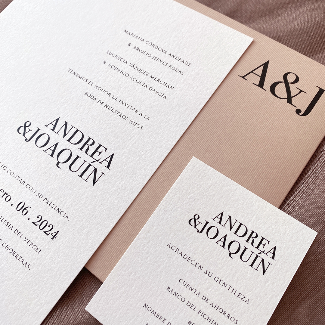 Invitación Sienna Imperial