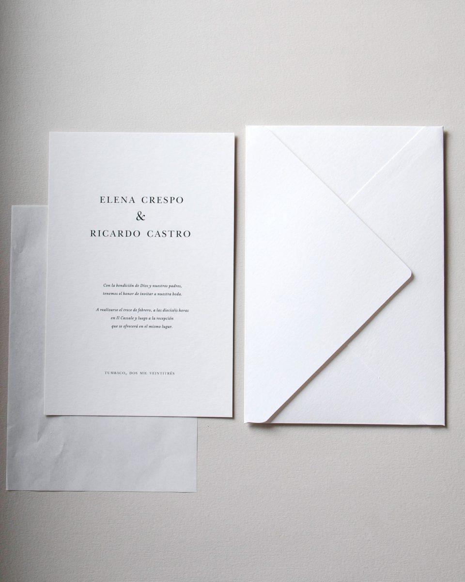 Invitación "Serenidad Light"