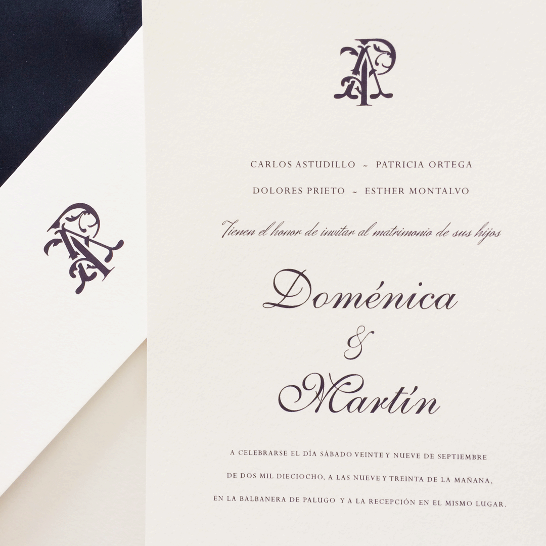 Invitación Timeless Imperial